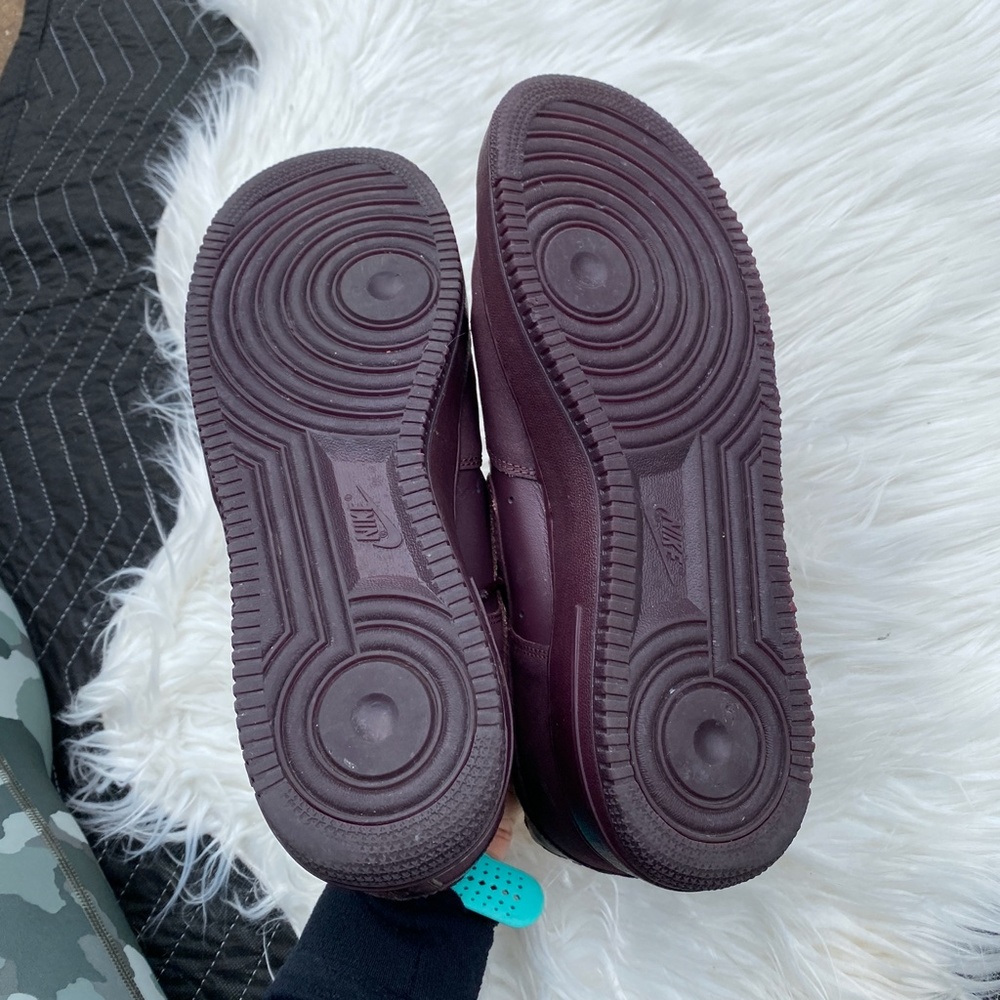 Nike Classic Air Force 1 Solid Maroon - image 8